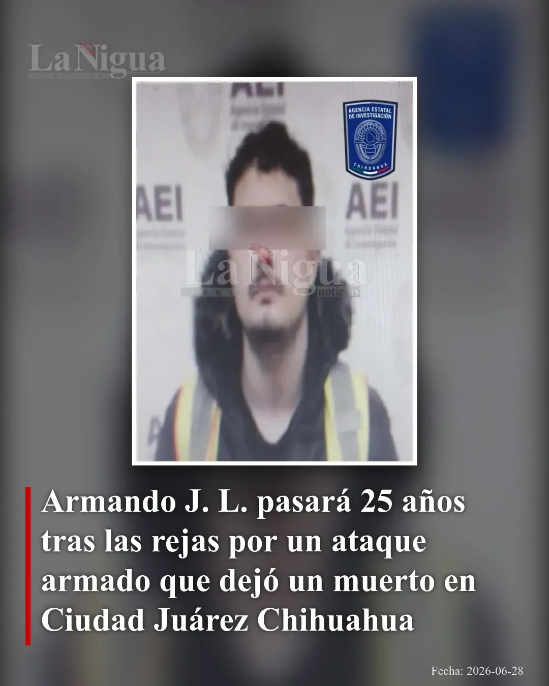 Condenan a 25 años de prisión a hombre por homicidio en Ciudad Juárez