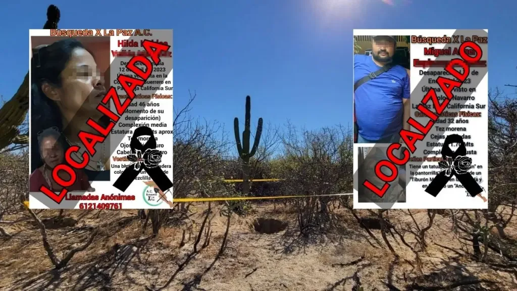 Confirmadas las identidades de dos personas desaparecidas tras hallazgos en El Cajoncito