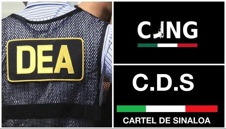 DEA enfoca su lucha contra el fentanilo en los carteles de Sinaloa y CJNG