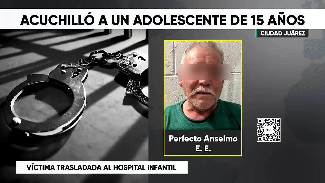 Detienen a hombre por apuñalar a adolescente en Ciudad Juárez