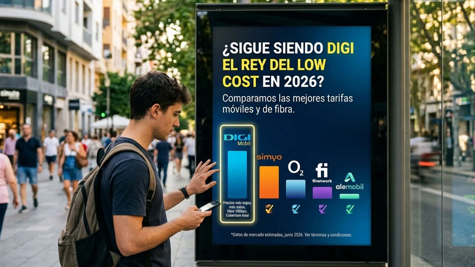 Digi mantiene tarifas competitivas aunque enfrenta creciente competencia en 2026
