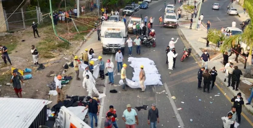 Dos guatemaltecos aceptan culpabilidad por tragedia que causó 56 muertos en Chiapas