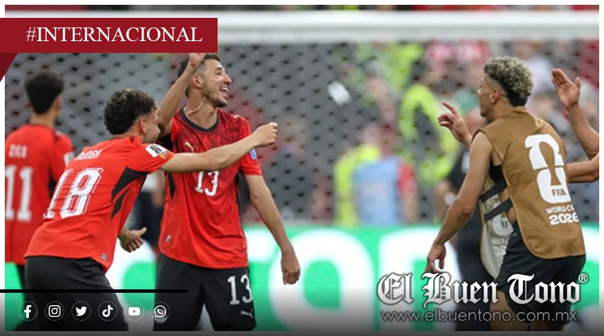 Egipto se impone 3-1 a Nueva Zelanda y lidera el Grupo G en el Mundial 2026