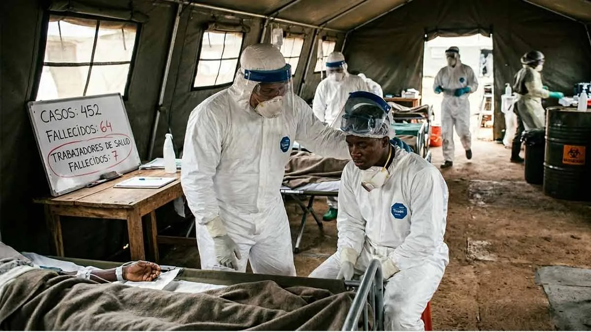El brote de ébola en RDC y Uganda afecta gravemente al personal sanitario