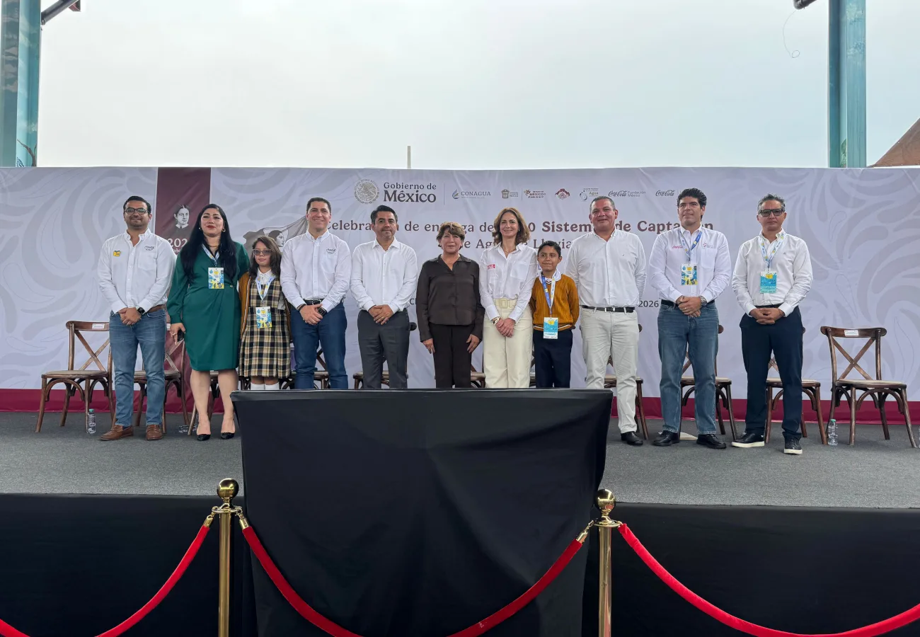 El programa Escuelas con Agua instala su escuela número 1,000 en México