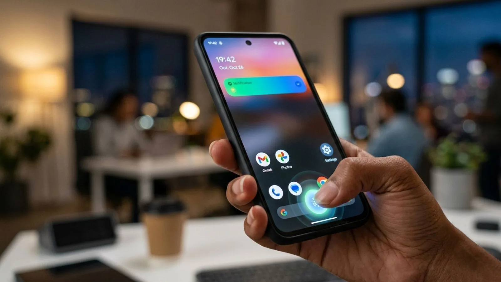 Gemini amplía funciones en Android con una barra flotante para acceso rápido a apps
