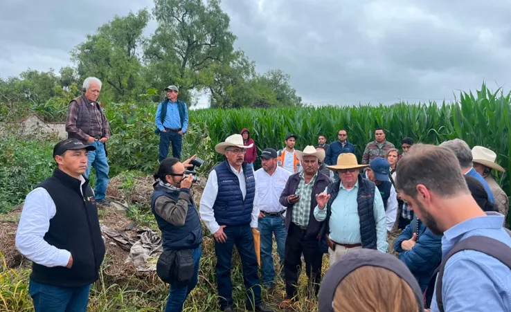 Hidalgo destaca en México por su avance en tecnificación y eficiencia del riego agrícola