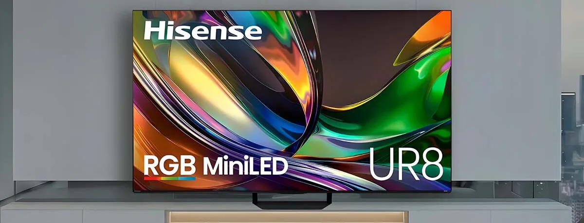 Hisense lanza en México su televisor RGB MiniLED con la mejor relación calidad-precio