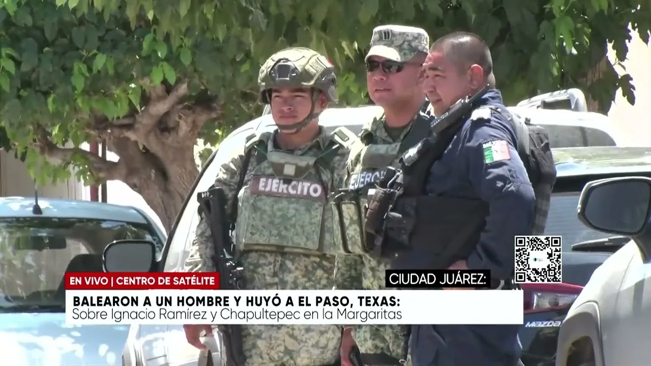 Hombre herido tras ataque armado en Ciudad Juárez huye a El Paso para ser atendido