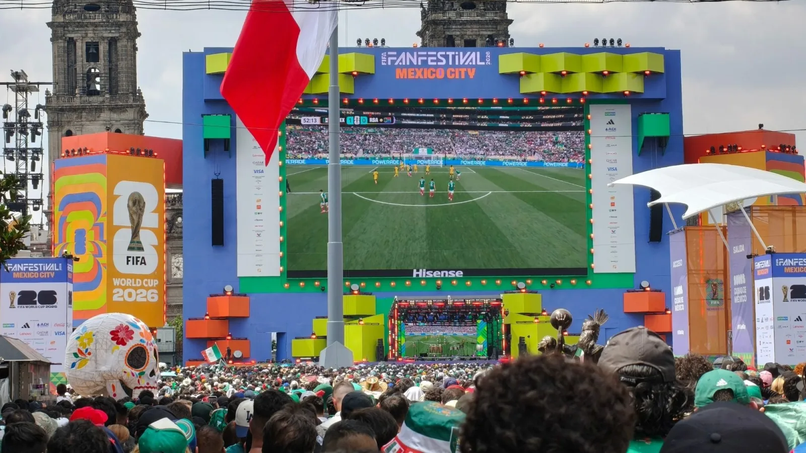 Horarios y detalles del FIFA Fan Festival en el Zócalo durante la Copa Mundial 2026