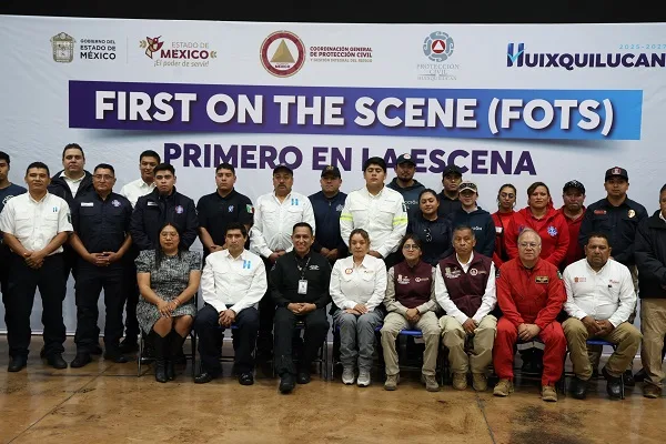 Huixquilucan lidera capacitación intermunicipal para reforzar la atención en emergencias