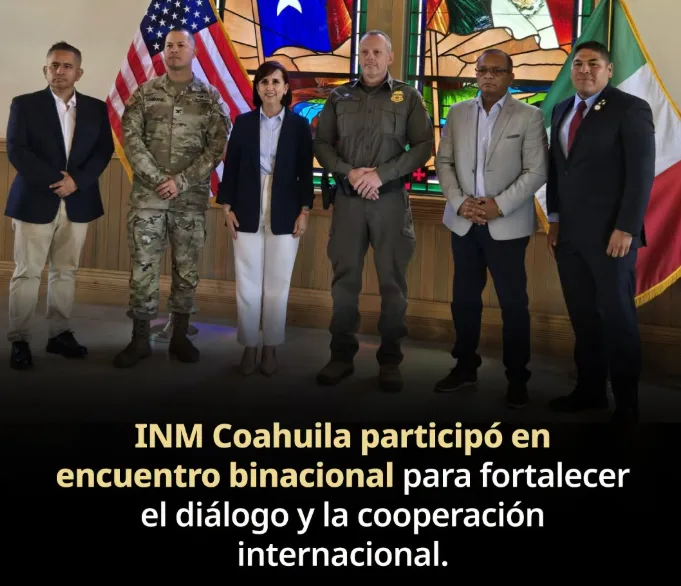 INM y agencias de EE.UU. refuerzan cooperación en seguridad fronteriza en Texas