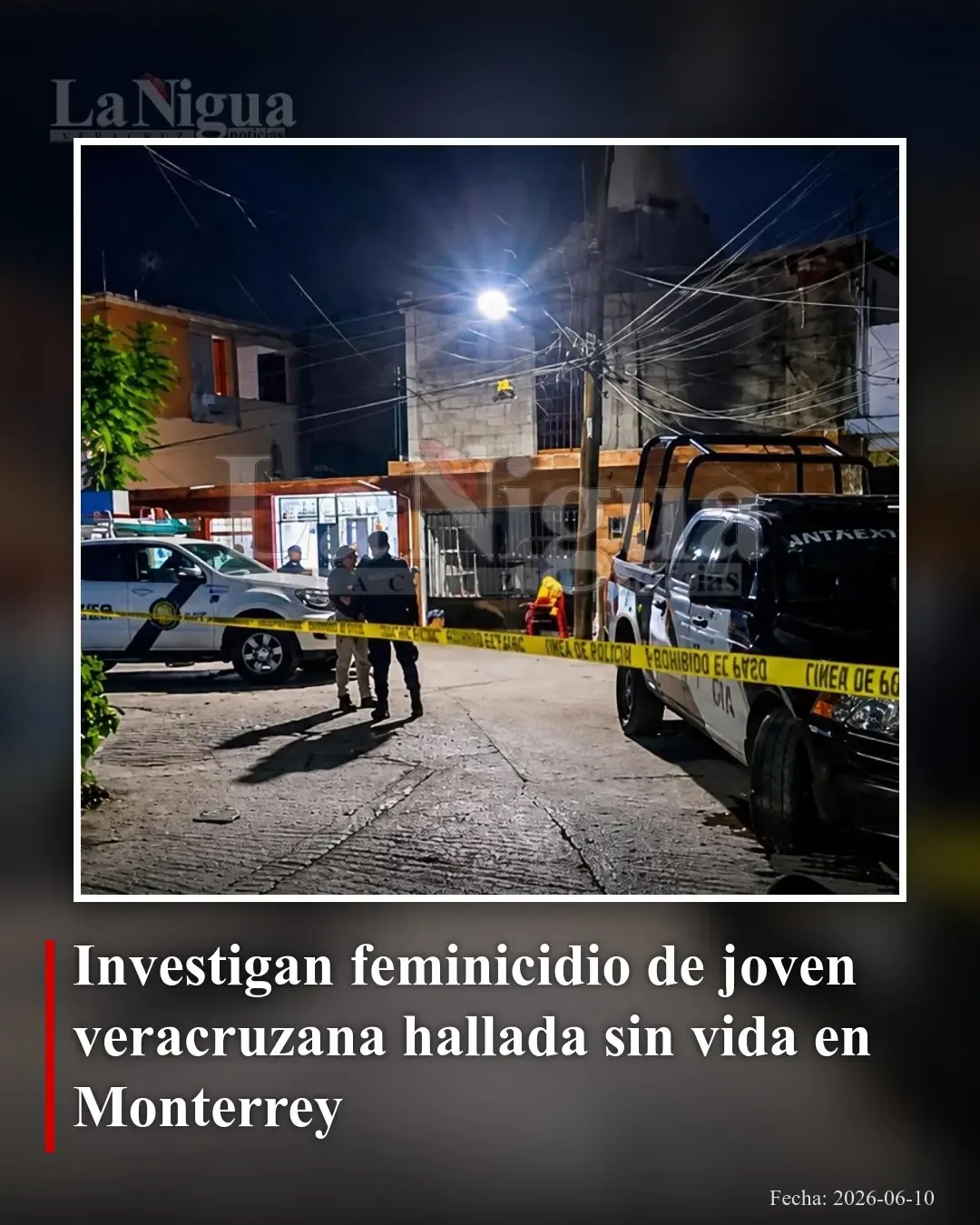 Investigan feminicidio de joven veracruzana encontrada sin vida en Monterrey