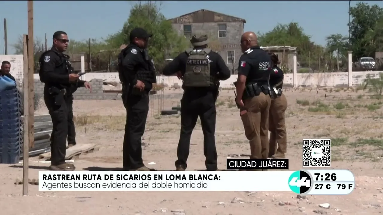 Investigan ruta de sicarios tras ataque armado que dejó dos niñas heridas en Loma Blanca