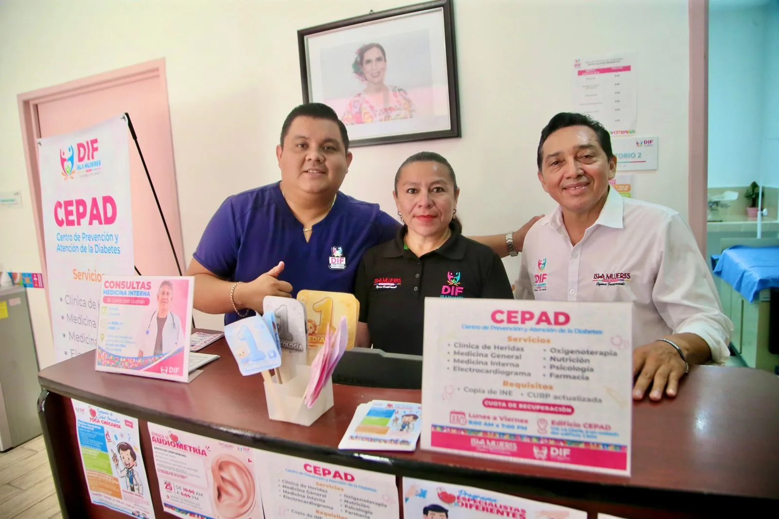 Isla Mujeres impulsa atención integral en salud mediante el CEPAD