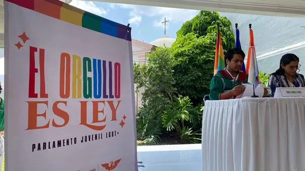 Jóvenes LGBT+ llaman a persistir en la defensa de sus derechos en Parlamento Juvenil