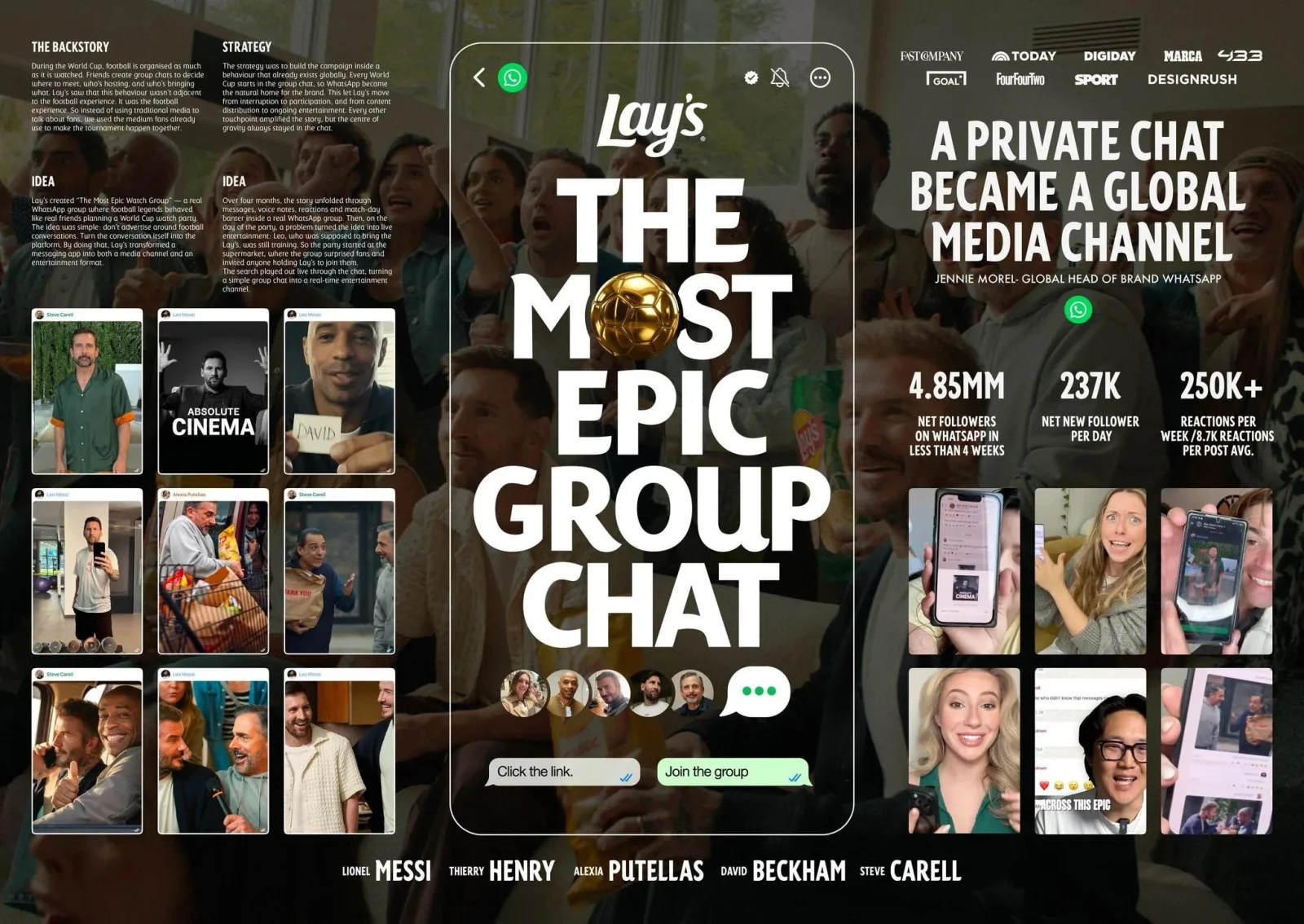 La campaña argentina de Lay's para el Mundial acumula ocho nominaciones en Cannes Lions 2026