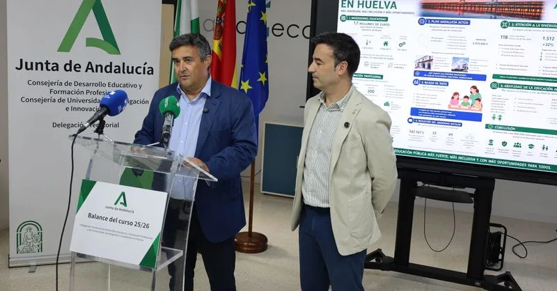 La Junta invierte más de 17 millones en Huelva para modernizar y fortalecer la educación pública