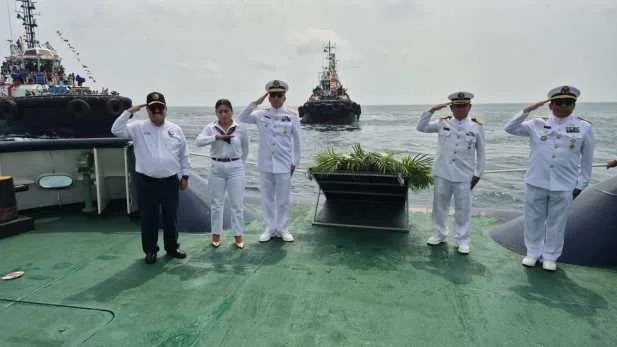 La Tercera Zona Naval celebra el Día de la Marina Nacional con ceremonia solemne