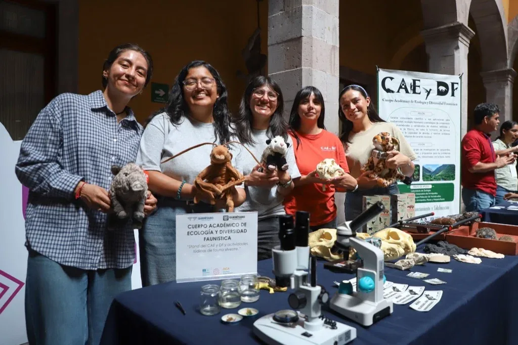 La UAQ lleva ciencia y talleres interactivos a niños de Querétaro en feria educativa