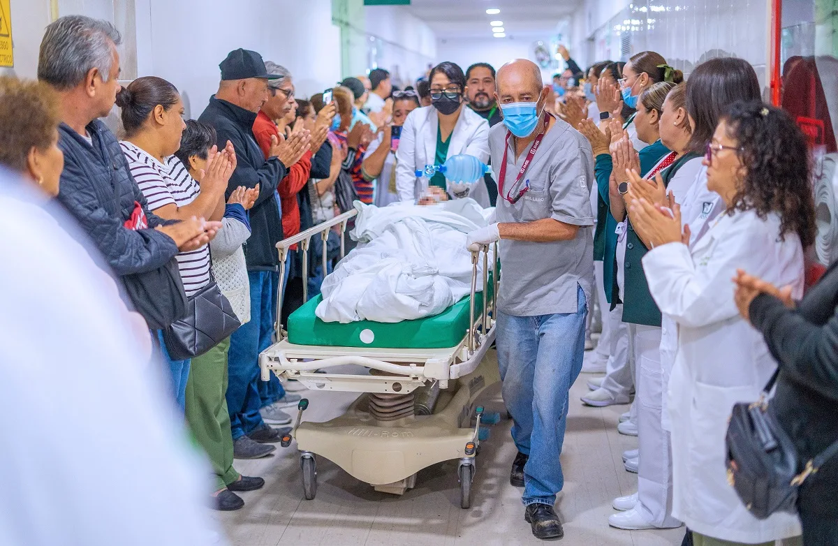 Madre con muerte encefálica da a luz y salva a cinco personas con donación de órganos