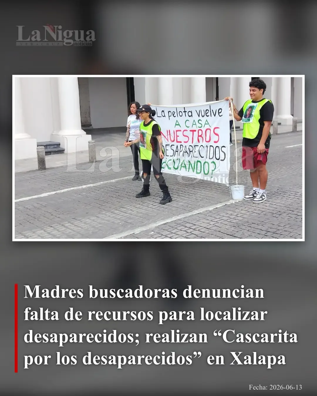 Madres buscadoras exigen más recursos y visibilizan desapariciones con evento en Xalapa