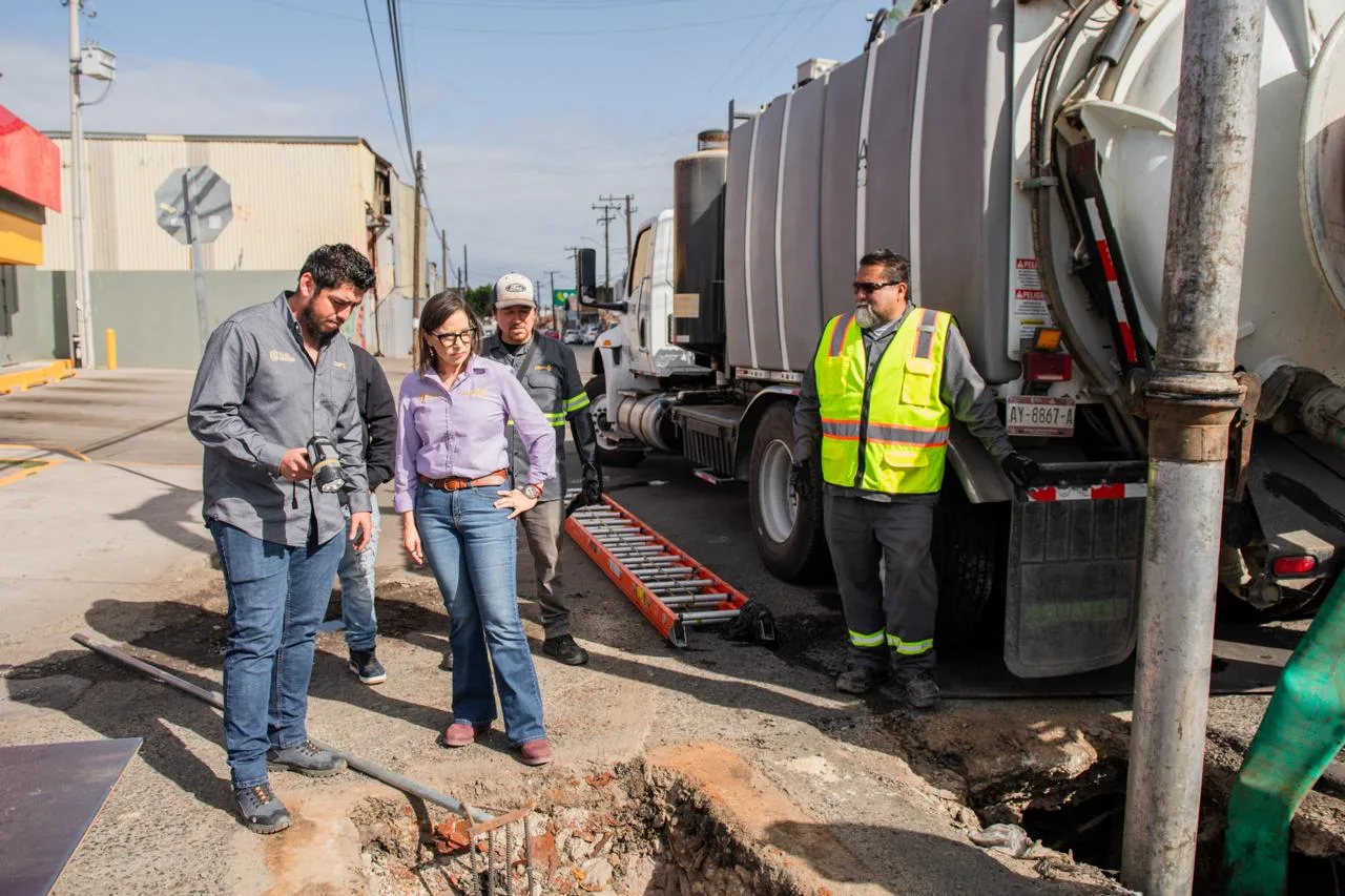 Mantenimiento preventivo en redes sanitarias busca evitar derrames en Tijuana y Rosarito