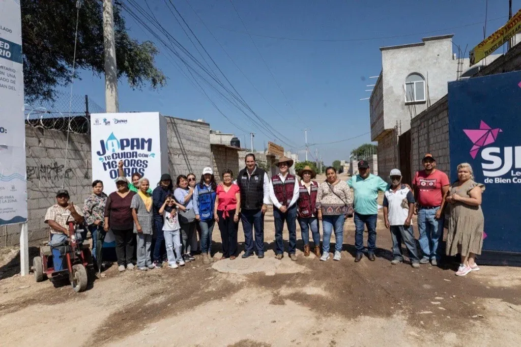 Mejoran drenaje sanitario en Nuevo San Antonio para más de 800 habitantes