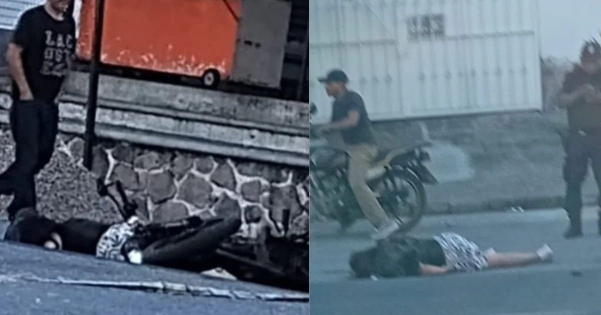 Mujer motociclista queda inconsciente tras ser embestida por patrulla en Mazatepec