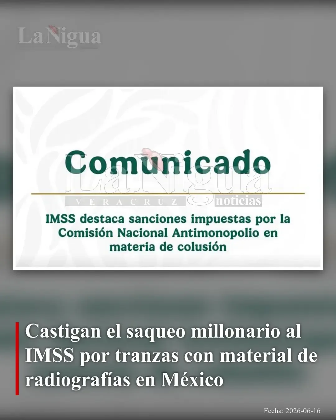 Multan a empresas por manipular licitaciones de material para radiografías del IMSS