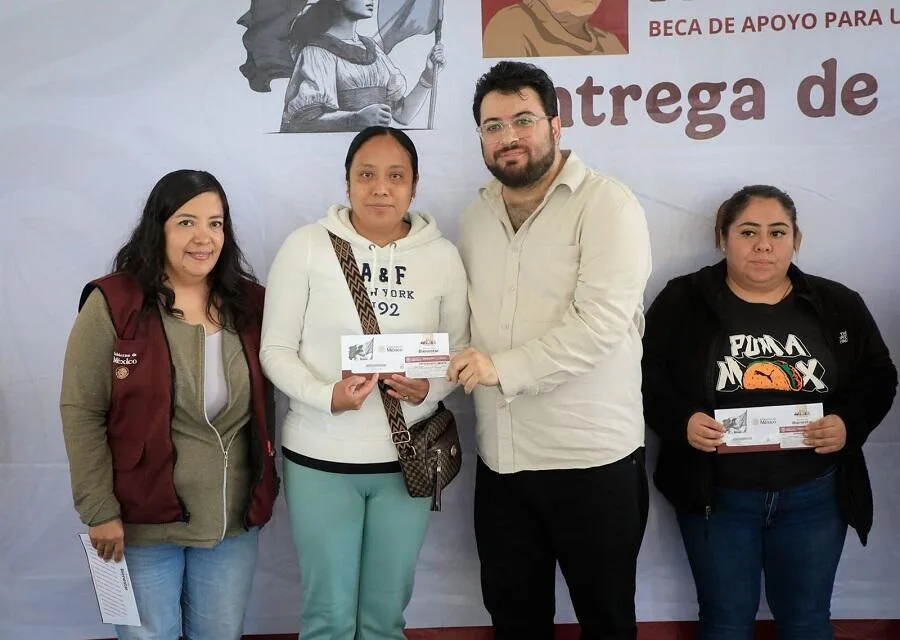 Naucalpan supera los 36 mil beneficiarios de la Beca Rita Cetina para estudiantes de primaria