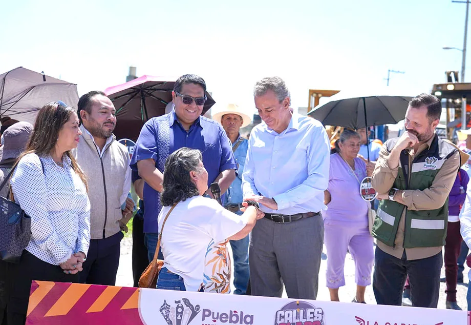 Pepe Chedraui impulsa pavimentación clave en Santo Tomás Chautla para mejorar conectividad