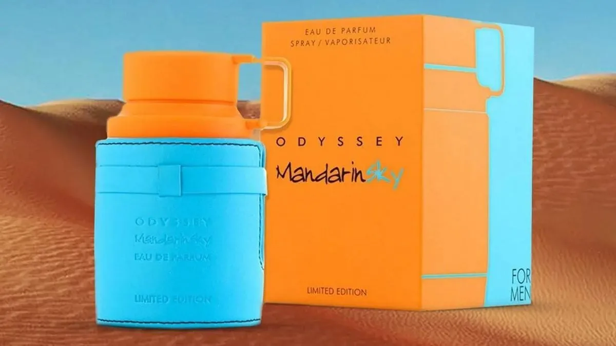 Perfume masculino Armaf Odyssey Mandarin Sky, opción fresca y elegante por $330 pesos
