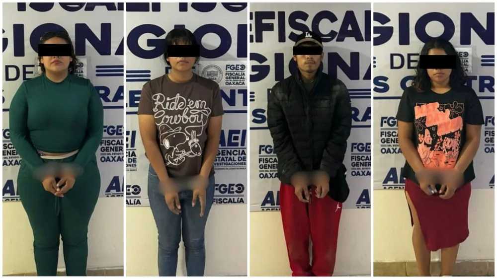 Prisión preventiva para cuatro acusados de narcomenudeo en Valles Centrales, Oaxaca