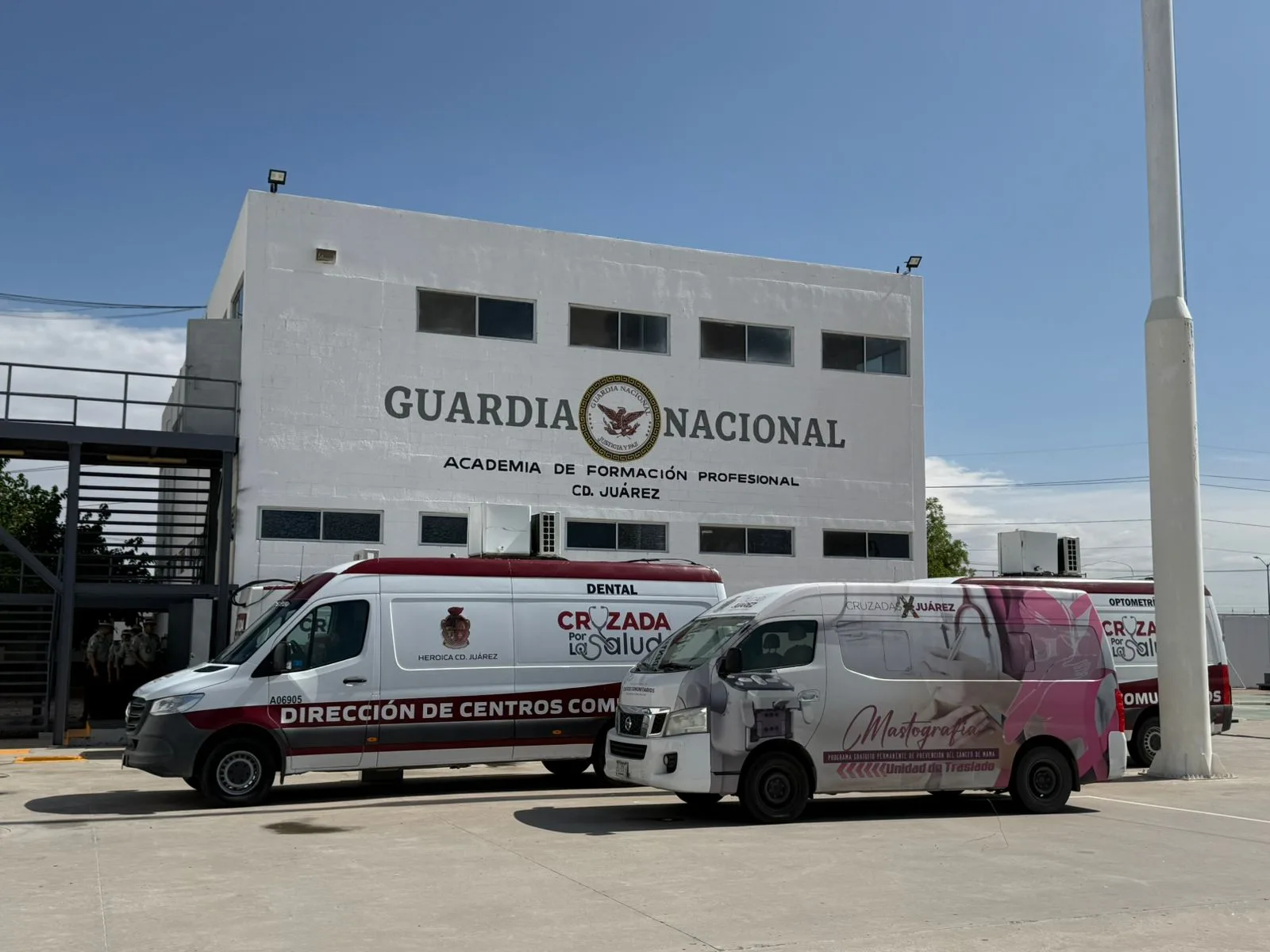 Programa “Médico a tu Puerta” ofrece atención gratuita a 176 personas en instalaciones de la Guardia Nacional