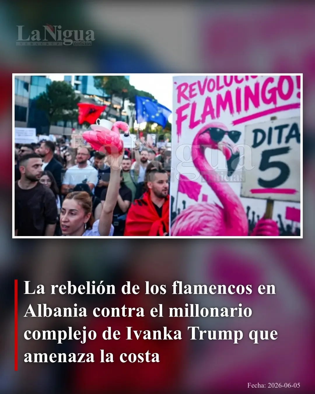 Protestas en Albania frenan proyecto turístico que amenaza humedales protegidos
