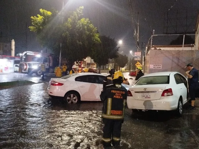 Puebla activa monitoreo y acciones preventivas ante intensas lluvias en la ciudad