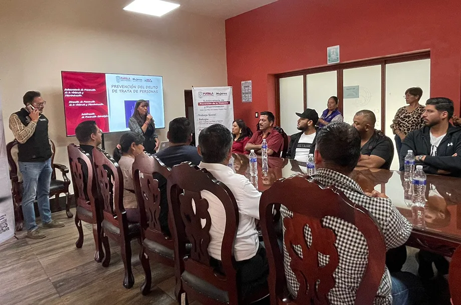Puebla fortalece alianza con la hotelería para combatir la trata de personas