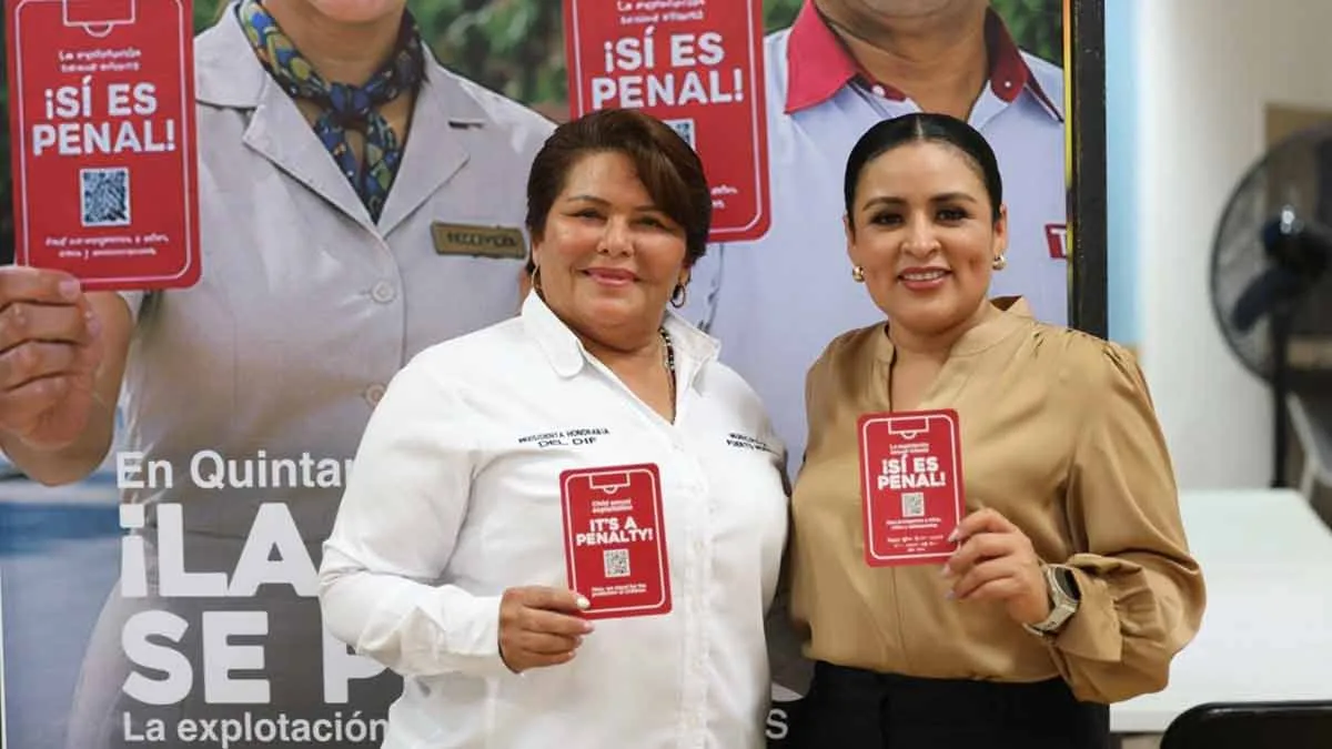 Puerto Morelos refuerza la lucha contra la explotación sexual infantil con campaña estatal