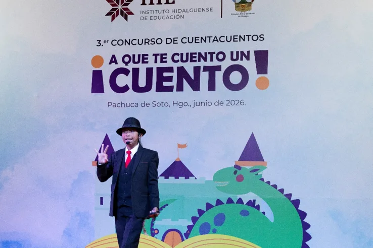 Reconocen talento estudiantil en concurso de cuentacuentos en Hidalgo