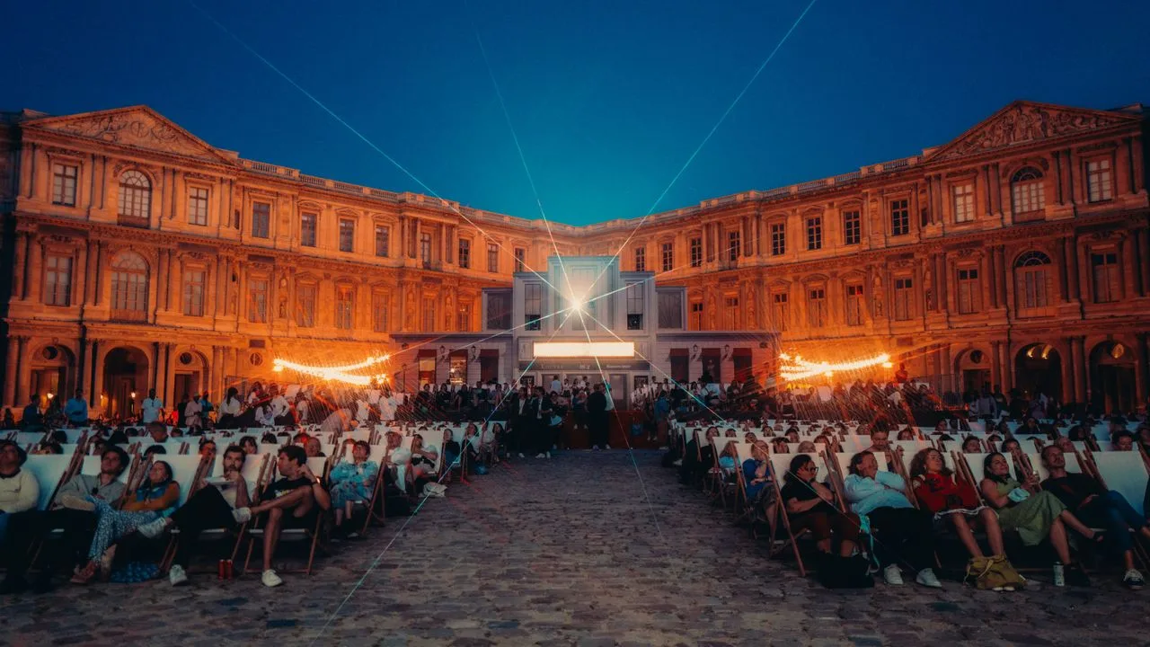 Regresa Cinéma Paradiso Louvre, el festival de cine al aire libre más esperado de París