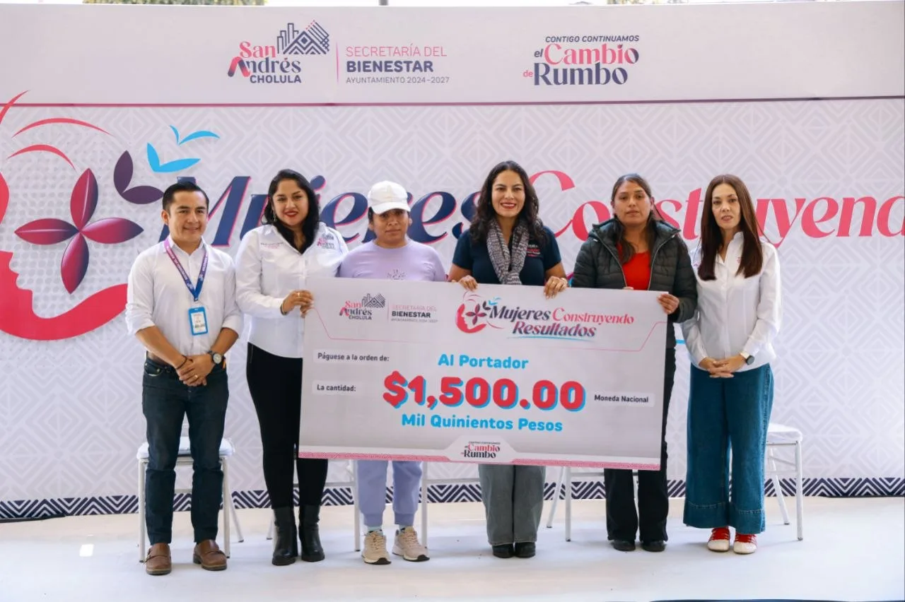 San Andrés Cholula amplía programa para apoyar a más mujeres en su desarrollo