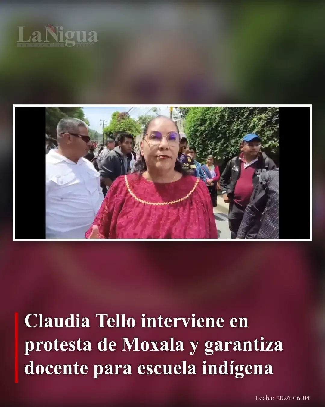 Secretaría de Educación de Veracruz garantiza docente para escuela indígena tras protesta en Moxala