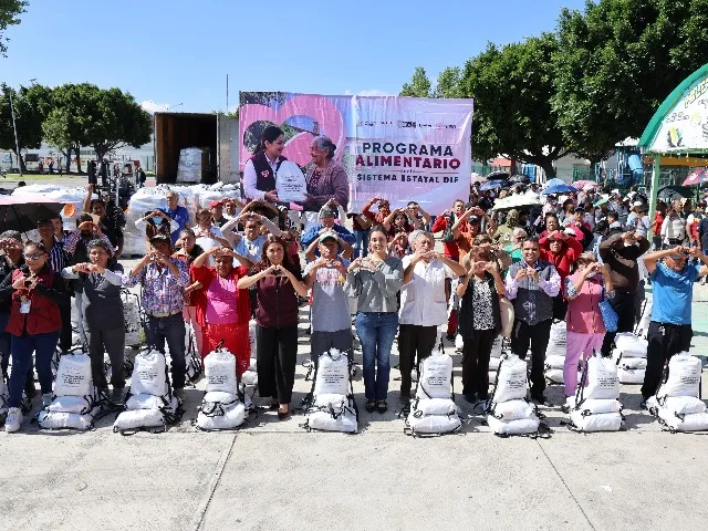 SEDIF inicia entrega masiva de canastas alimentarias para familias vulnerables en Puebla