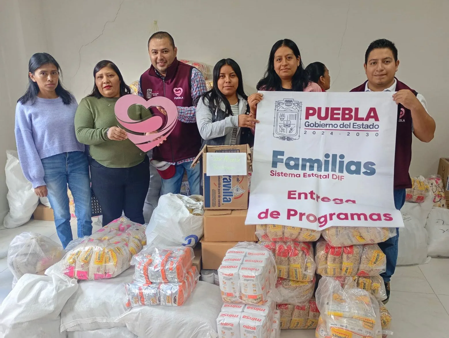 SEDIF intensifica entrega de raciones alimentarias en escuelas básicas de Puebla