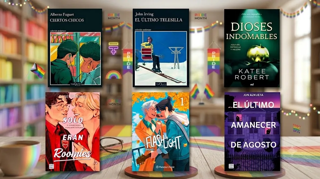 Seis libros para conmemorar el mes del Orgullo LGBTQIA+ y celebrar su historia
