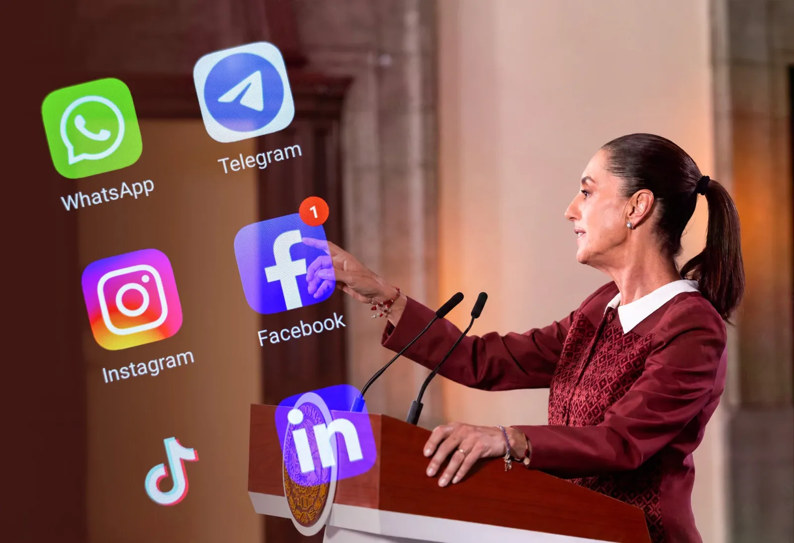 Sheinbaum propone un debate nacional sobre el uso responsable de celulares y redes sociales