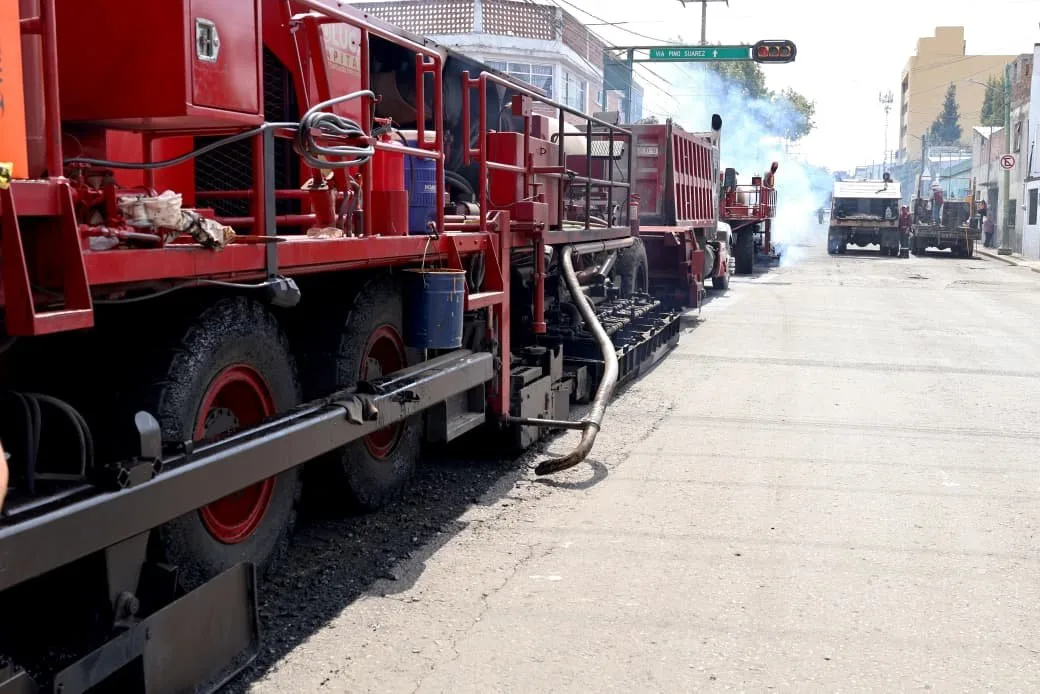 Toluca impulsa la renovación vial con “Diablo Dragón” para agilizar tránsito y reducir costos