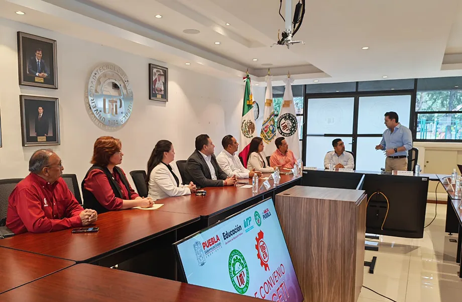 Universidad Tecnológica de Puebla y DGETI fortalecen alianza educativa para estudiantes y docentes
