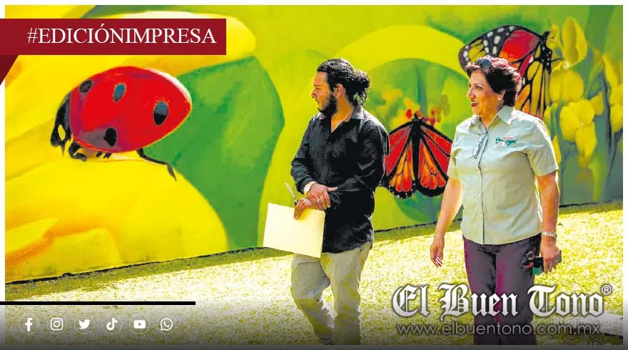 Uriel Ramos transforma espacios con murales que rescatan identidad y color
